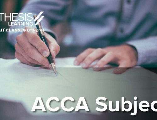 ACCA Syllabus and Papers